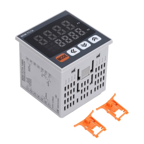 PID Lämpötilansäädin 72x72mm Digitaalinen näyttö Älykäs termostaatti AC 100‑240V