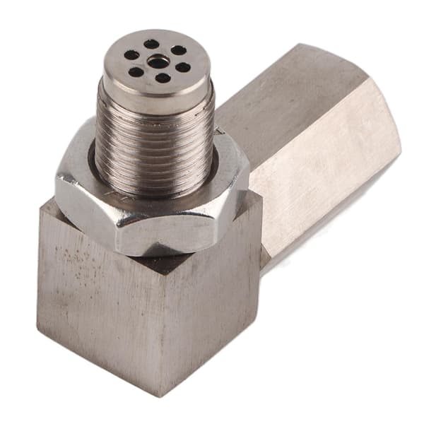 90° Bil Syresensor Spacer CEL Bung Fix Kontrollera Motorlampa M18X1.5 Katalysator