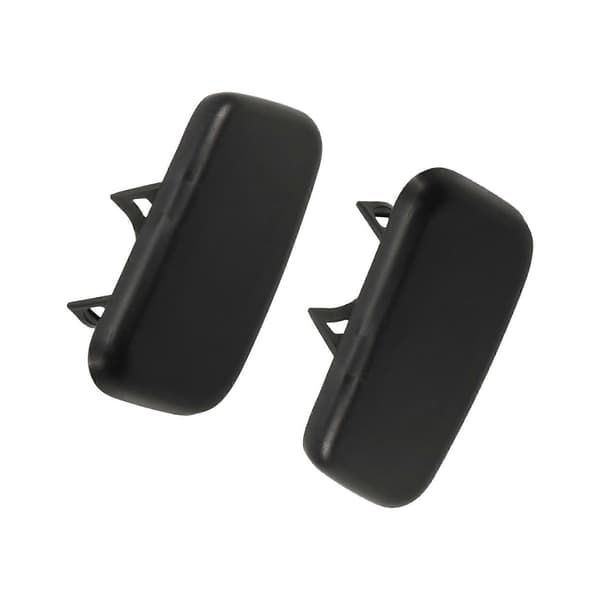 Dæksel til forlygtevaskerdyse foran uden lak 25953655 25953656 til Opel Antara 10-15 Black