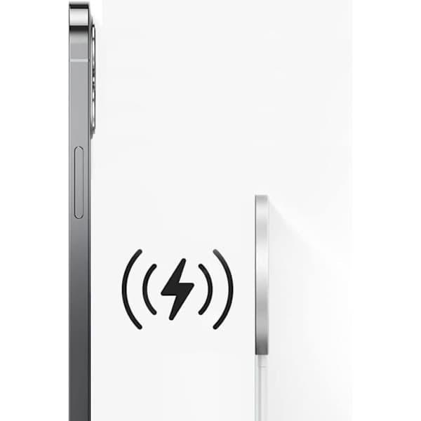 【03】Induktionsoplader kompatibel med MagSafe til iPhone 17 / iPhone 17 AIR / iPhone 17 PRO MAX - Phonillico® Hvid