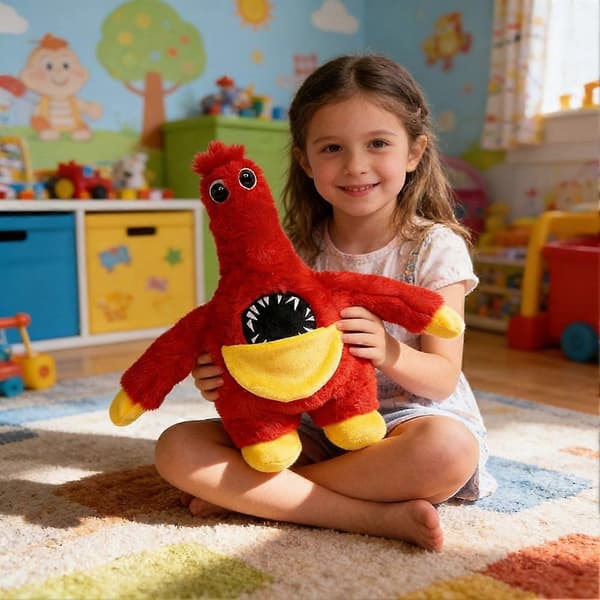【03】Scary Stuffed Plush Toy, Soft Horror Game Doll Halloween Plush Gift for Kids and Adults B