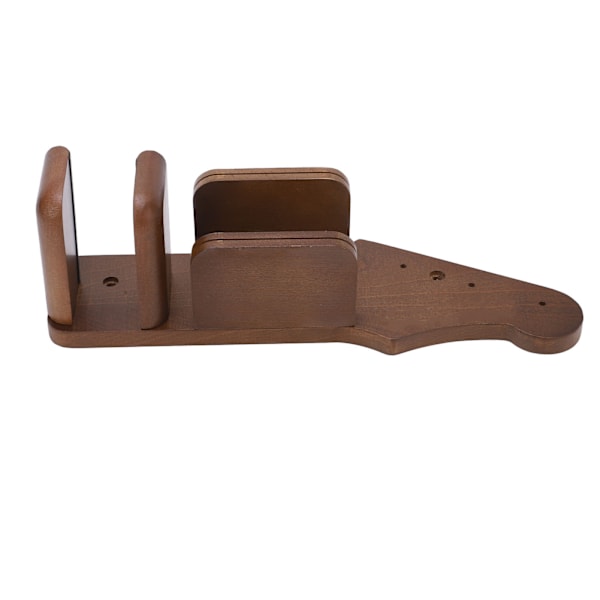 Gitarr Vägghållare Massivt Trä Gitarrer Väggfäste Ställ Rack för Ukulele Bas Mandolin