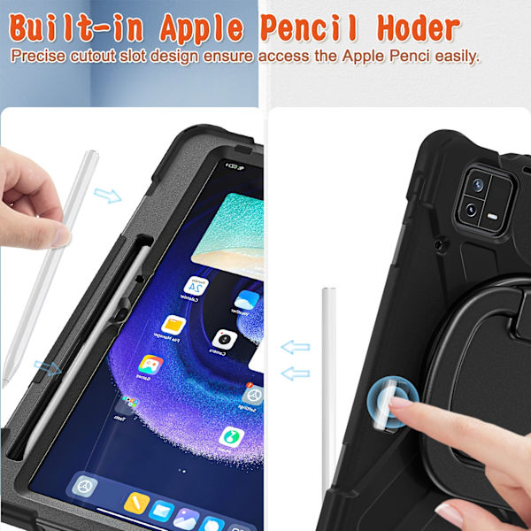 Xiaomi Mi Pad 6 Pro Robust Tablet Cover - Sort