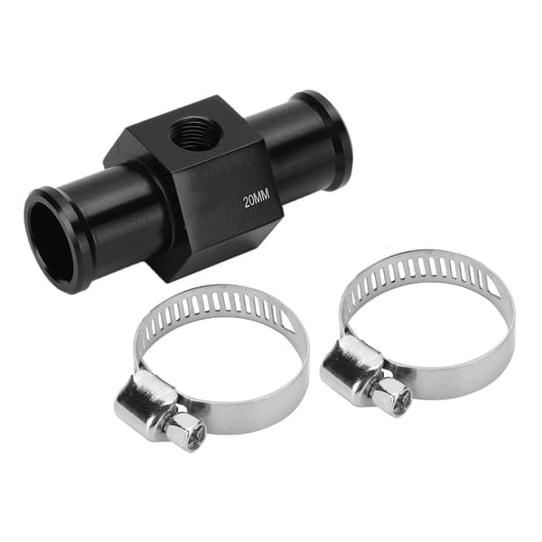 Vandtemperaturadapter Vandtemperaturmåler Sensor 3-vejs stik Motorcykelmodifikation 20 mm