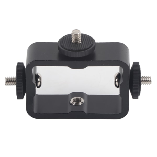 3 i 1 Firkantet Mobiltelefon Mount Adapter Fyld Lys Holder Beslag til Live Broadcast