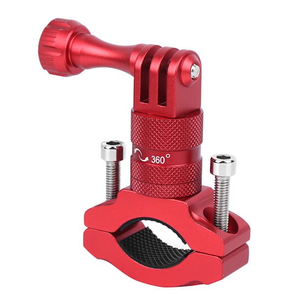 Til GoPro Action Camera Aluminium Alloy Cykelbeslag Fast Support 360 Graders Cykelklemme