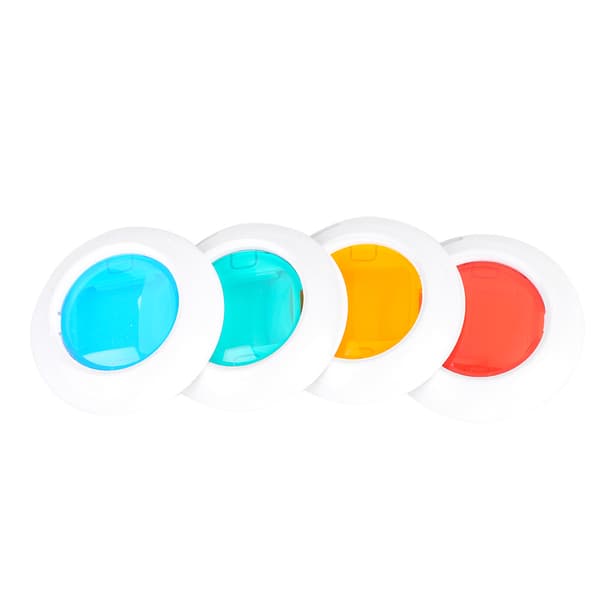 Instant Kamera Lommelygte Flash Filter Sæt til Fujifilm Instax Mini 7s8/8+/9 (Ren)