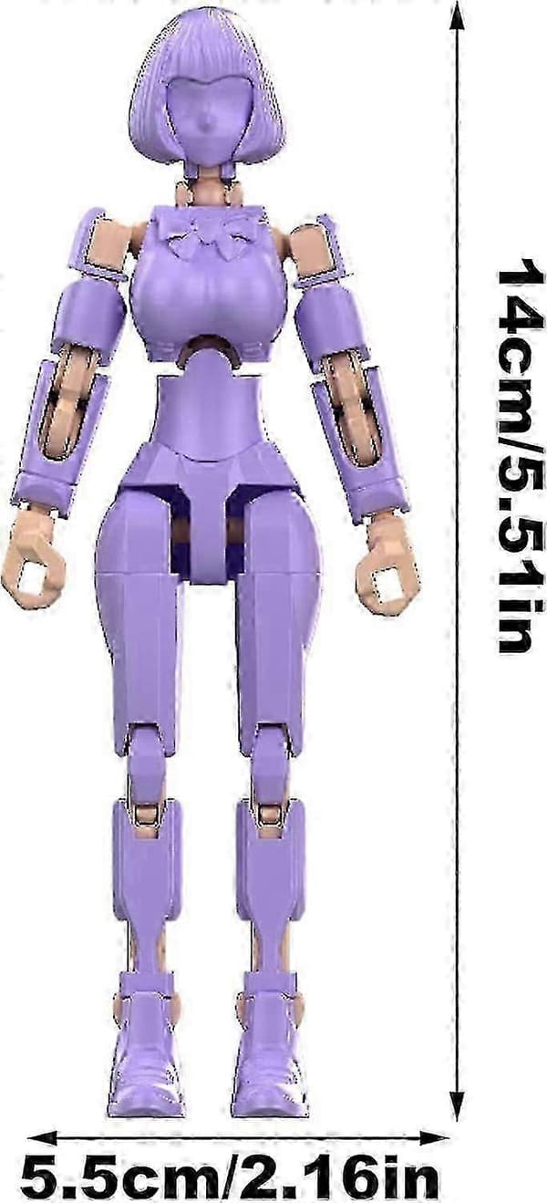 Actionfigur Lilla Play mobil actionfigurer med flere led til børn