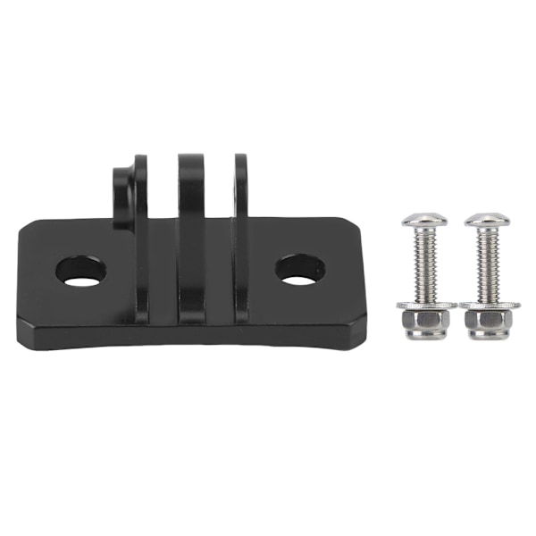Fallskärmshjälm Fast Monteringshållare Adapter för Gopro 7 6 5 4 Actionkameror (svart)