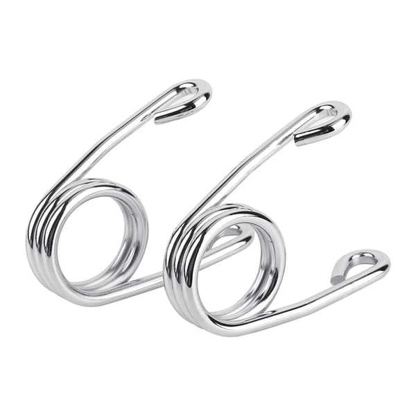 Guld/Sølv 3,5\" Krom Custom Torsions Solo Sædefjedre Til Chopper Bobber Motorcykel 1