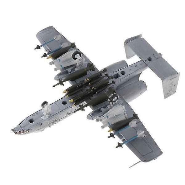 2x1/100 A-10 Attack Plane American Fighter Diecast Aircraft Model