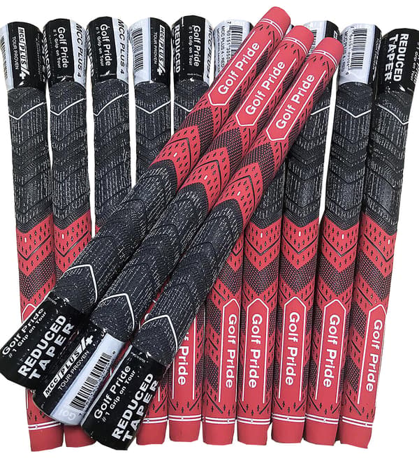 【03】13-pak golfgreb standardstørrelse medium rød red