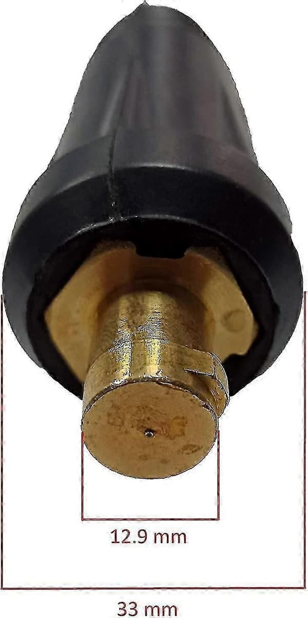 Snabbkopplingar för svetskabel 35-50mm 315A hane och hona 4-pack