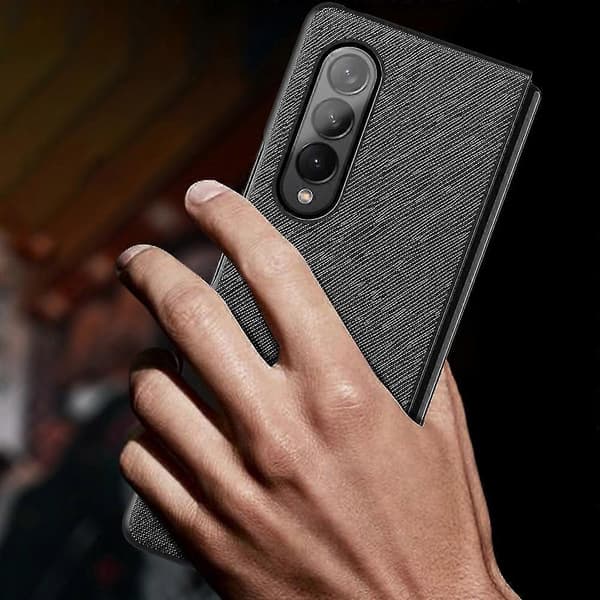 Stødsikkert etui kompatibelt med Samsung Galaxy Z Fold 3 5G Black