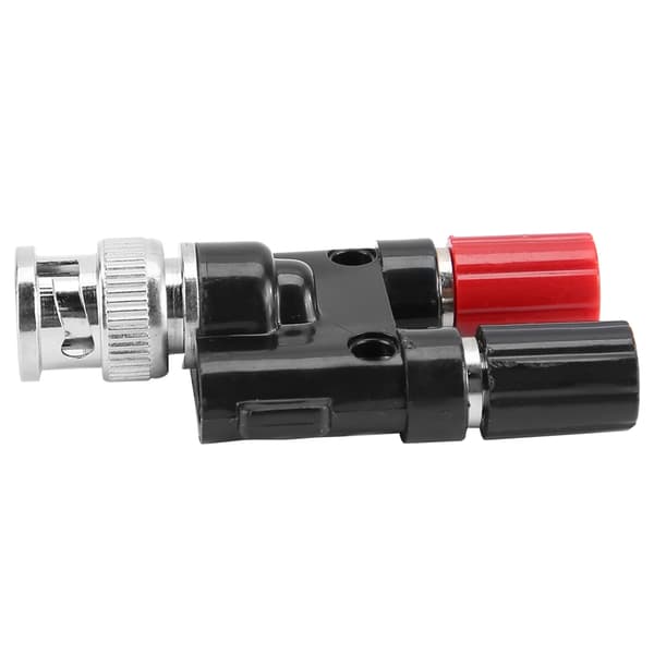 Han til 4MM bindestolper Bananstik Jack Koaksial Adapter Konnektor BNC Han Terminaler