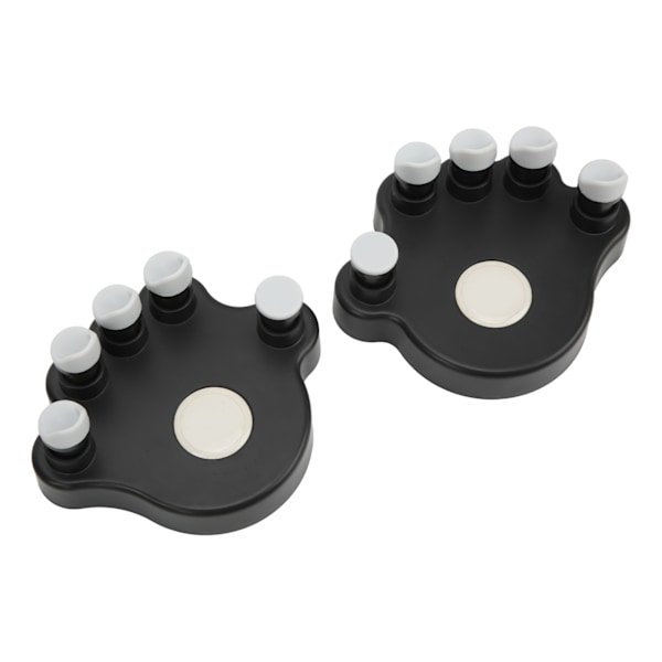2 ST Piano Finger Exerciser Silikon Handgrepp Tränare Ergonomisk Spänningsförstärkare