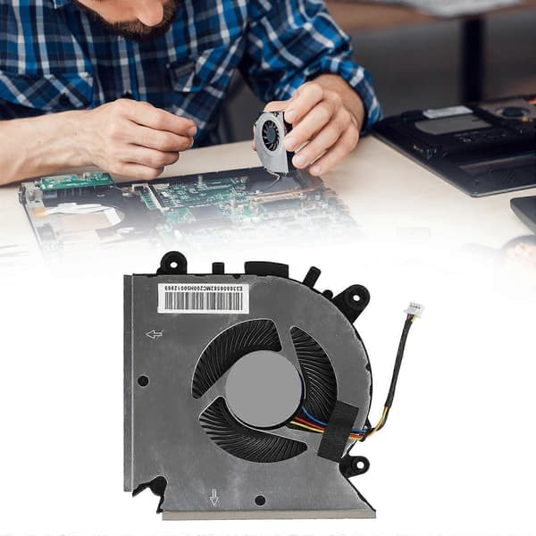 Udskiftningsblæser til CPU, GPU, bærbare computere, køler, metallisk varmeafledningsblæser til GF65, GF65 Thin 10SD, 10SDR 10SE CPU GPU Fan
