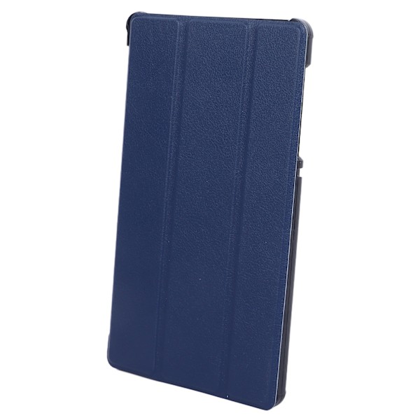 Kotelo A7 Lite -tabletille, tummansininen, tarkat leikkaukset, 2 tukikulmaa, PU-nahkaa, PC, yksinkertainen, kevyt tabletin suojakotelo