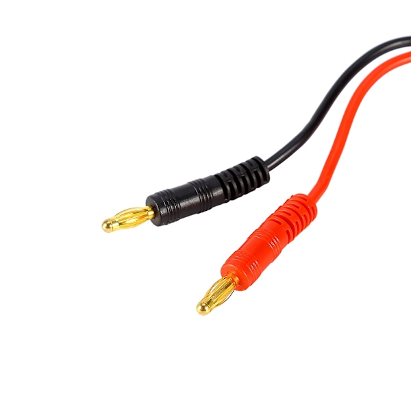 30 cm:n liitäntäkaapeli T-liitin - 4 mm:n banaaniliitin IMAX B6 B6AC B8 -latureille
