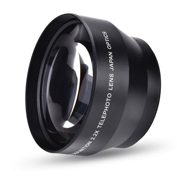 Universal 2.2X Telekonverter Linse til DSLR Kameraer (67mm)
