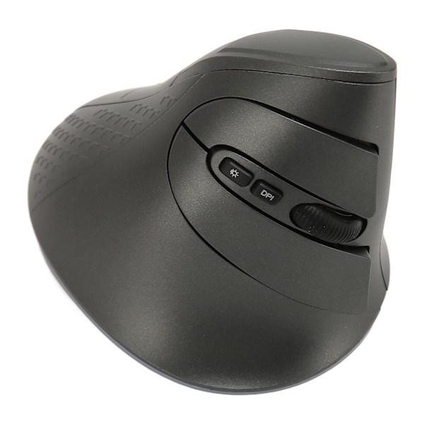 Vertikal Mus 2.4G och Bluetooth 5.0 USB Uppladdningsbar Justerbar DPI Trådlös Ergonomisk Mus för Laptop PC Skrivbord