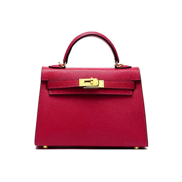 Chic Röd Axelväska för Kvinnor Mångsidig Messenger Handväska 28x12x21cm Red/28/