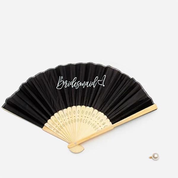 Bröllopsfläkt Möhippa Dekorationer Rave Förlovningstillbehör Möhippa Present Brudtärnegåvor Brudtillbehör bride