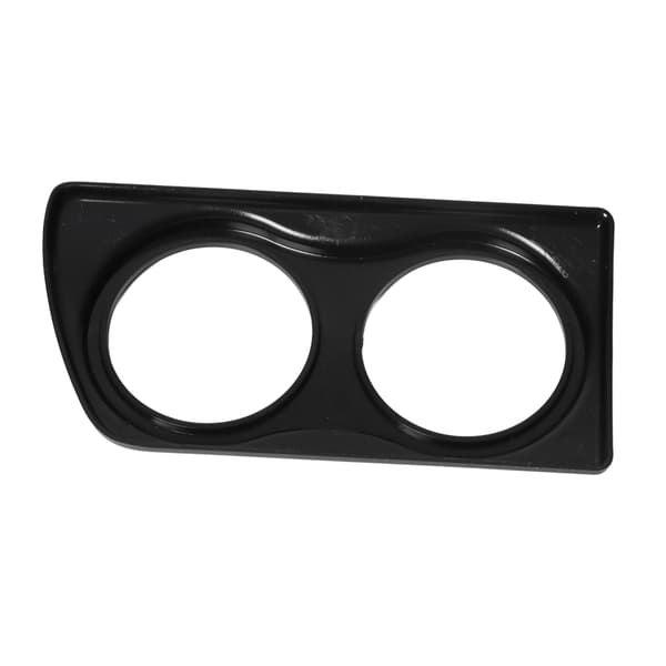 Dobbelt Dashboard Måler Pod Luftventil Målerholder Blank Sort Udskiftning til Vauxhall Astra H VXR MK5 RHD