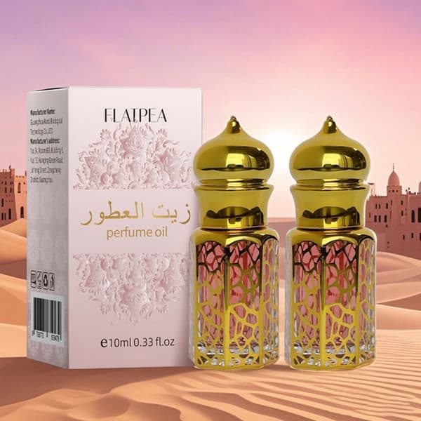 Arabisk roll-on parfymdripstick. Alkoholfri. Blommig gourmanddoft. Långvarig doft. Bärbar.