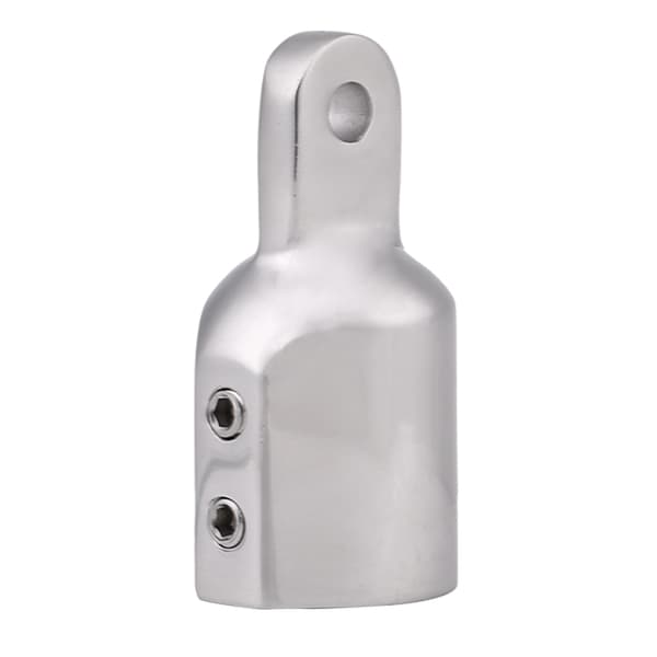7/8 tum 22 mm rostfritt stål ögla för båt Bimini Top Cap monteringsdetaljer