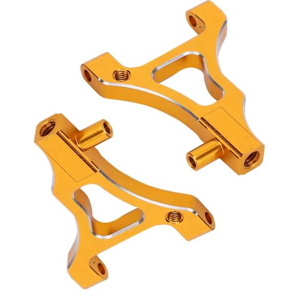 RC Aluminiumlegering Främre Nedre Fjädringsarm för HSP 1/10 94122 Fjärrkontrollbil Orange
