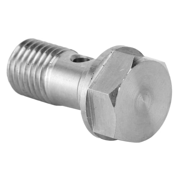Turbo Oliefødebegrænser M10x1.25 Rustfrit stål Begrænset fitting Passer til Mitsubishi TD02 TD03 TD04