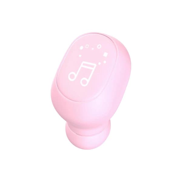 Enkelt øretelefon Bluetooth 5.0 trådløst headset støjreducerende med mikrofon