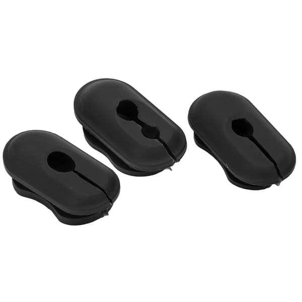 3 stk. Universal Silikone Kabel Gummiprop Elektrisk Scooter Tilbehør Dele Passer til Ninebot MAX G30