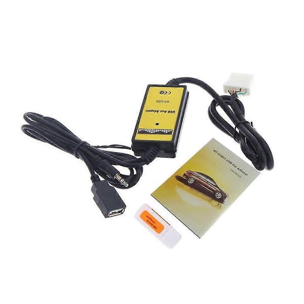 bil usb mp3-spelare gränssnitt aux-in adapter för mazda 3/cx7/323/mx5 cx-7