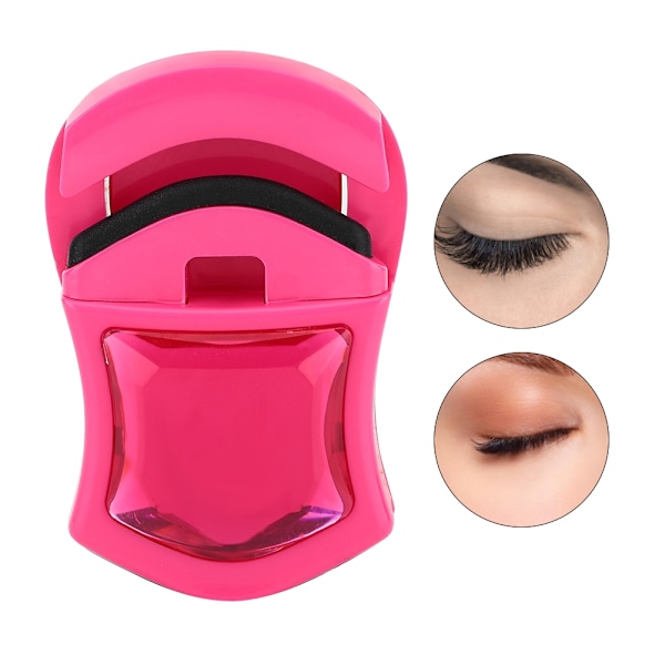 Mini Øjenvippebukker Øjenvippebukker Vipper Krøller Makeup Øjenvipper Værktøj (Rose Rød)