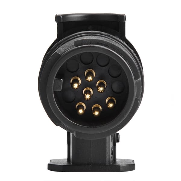 12V 13-benet til 7-benet N&S Trailer Stik Adapter Plug Konverter Stik til Trailer Campingvogn
