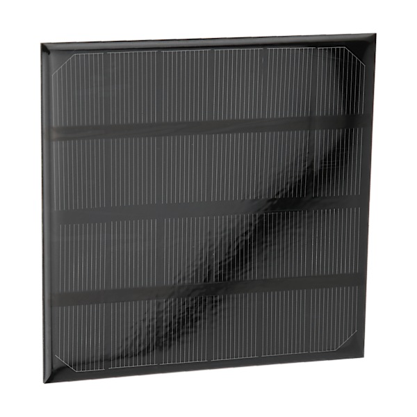 2W 6V Mini Monokristallin Kisel Solpanel Modulceller Utomhus Camping Batteriladdare