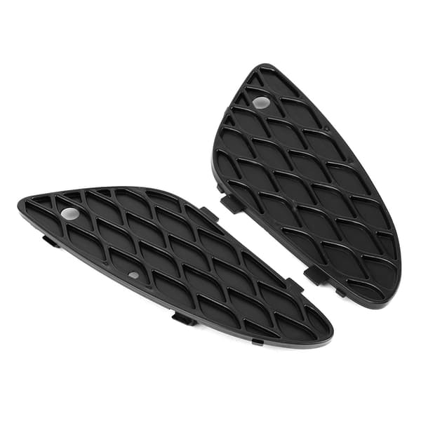 Par Främre Stötfångargrillskydd Mesh Grill 2118850353 Passar Mercedes-Benz E-Klass W211 E320 E350 E500 2003-2006