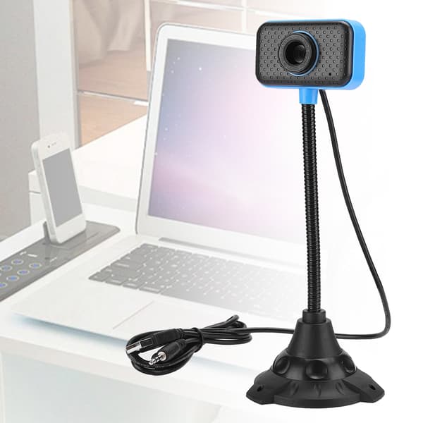 Lång Stång Kamera ABS 480P Hög Definition för Nätverk Live Dator Kontorsmaterial