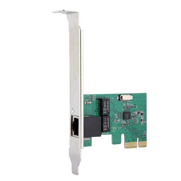 PCI-E Enkelt port Desktop Realtek RTL8111E Netværkskort 10/100/1000Mbps Gigabit Ethernet