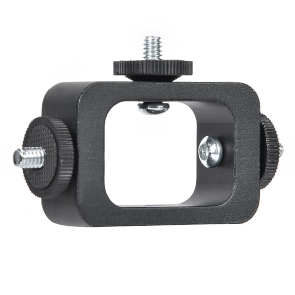 3 i 1 Firkantet Mobiltelefon Mount Adapter Fyld Lys Holder Beslag til Live Broadcast