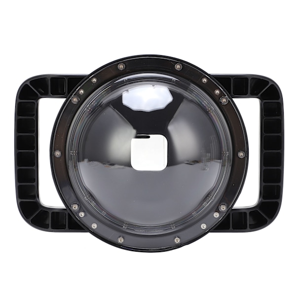 SHOOT Undervands Dome Dobbelt Håndholdt Port Kamera Dykkerhus til Gopro 9 Action Kamera (XTGP559)