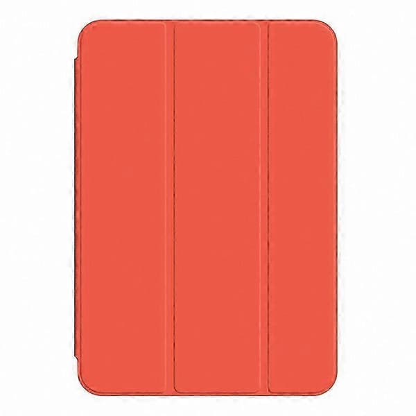 Magnetisk tredobbelt foldbart PU-lædercover til Mini 2024, stødsikkert stativ med sikker fastgørelse Red