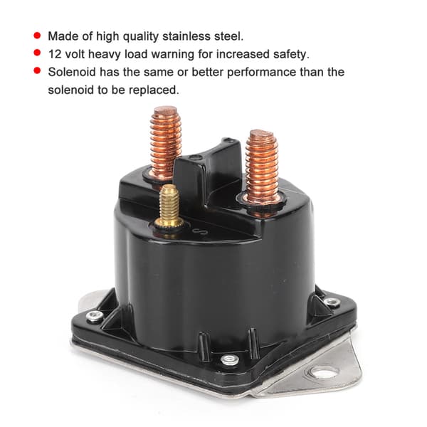 Spil Kontrol Solenoid Relæ Udskiftning 4 Terminal 72631 12V
