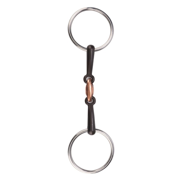 Holdbart rustfrit stål ringtrensse med elliptisk kobberled (115 mm)