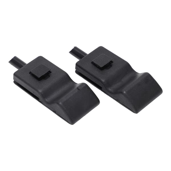 2 stk. Bildørlåseknop Tab 15214027 ABS Ebony Sort Udskiftning til Chevrolet Avalanche 2007-2013