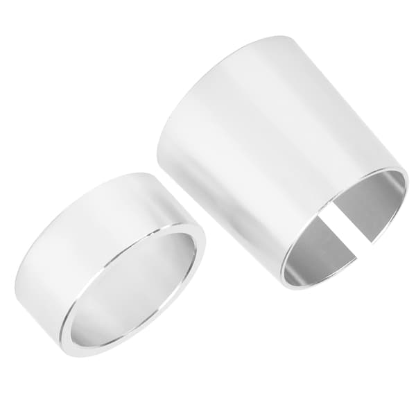1in Konisk Drivkoblingsaksel Adapter Konnektor Sølv Aluminium Holdbart Tilbehør