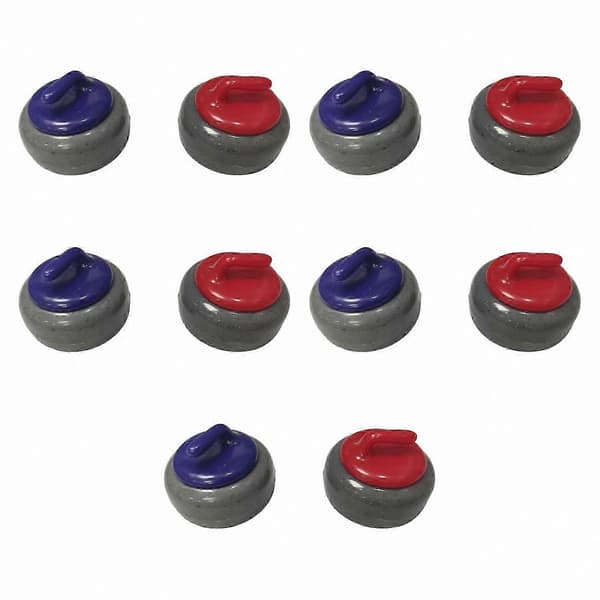 Shuffleboard-puckar för bordsspel, curlingtillbehör 10Pcs 2.5x1.56cm