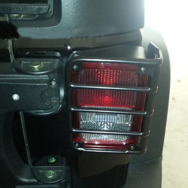 1 Par Bakljus Lampskydd för Jeep Wrangler